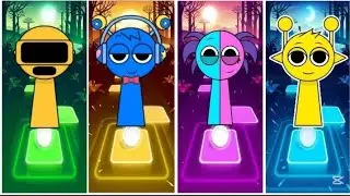 SPRUNKI Incredibox - Coffin Dance Song (COVER) Tiles Hop