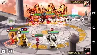 Summoners War World Arena:  108EG_Cynthius vs NickDaGreek