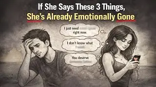 If She Says These 3 Things, She&rsquo;s Already Emotionally Gone, {Female Psychology}