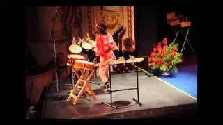 Nikki on Drums