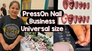 Press- On Nails Business at Home 💅 Universal nails sizes कैसे निकाले | trending पैसा कमाने का तरीका 