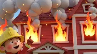 Alfabeto de rescate de camiones de bombero | canciones infantiles educativas | Aprende el ABC🚒🅰️🅱️🅾️