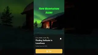 #loneliness #alone #solitude #InsightTimer #meditation #ipekw #circleofbliss #ipekwilliamsoncoaching
