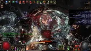 [POE 3.14] Cyclone with General's Cry BladeStrom vs. Al-Hezmin (장군의 함성 칼날폭풍)