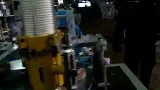 Double layer paper cup machine,