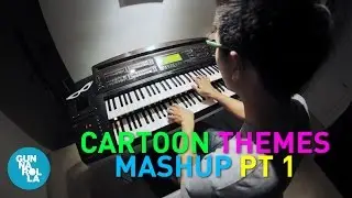 90's Cartoon Theme Songs Mashup (Yamaha Electone)