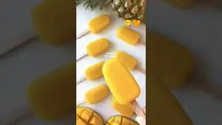 #shorts # mango pineapple popsicle 🤤😋🥭🍍#yummy #icepop #popsicle #youtubeshorts