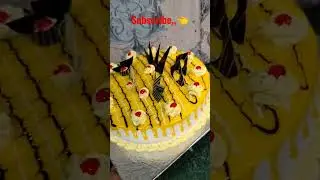 PINEAPPLE CRUSH CAKE NORMAL DESIGN #video #01trading #viral #cake #reels
