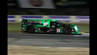 2018 Petit Le Mans #22 ESM Tequila Patron Nissan DPi Onboard Night