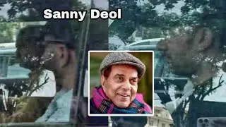 Sanny Deol and Family Arrives at  Hospital to See Father Dharmendra