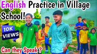 Speaking English with Government School Students 🔥 | Real Conversation ✅/Fluent Odisha 