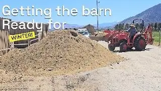 How to get your barn ready for winter!!