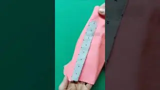 Perfect Sleeve Placket in 30 Seconds