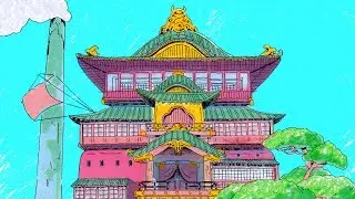 Spirited Away bathhouse | Speedpaint