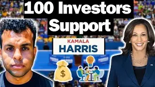 Kamala Harris support from 100 Venture Capitalist