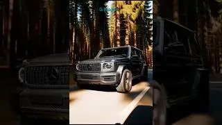 🔥 Black G-Wagon AI Cinematic Drive | Luxury Beast on Road #mercedes