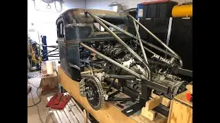 '37 Chevy Race Rod - Installing Dry Sump Pump (8)