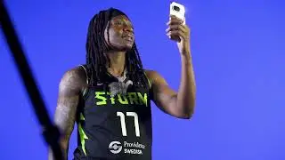 2025 WNBA Media Days Behind-the-Scenes: Seattle Storm