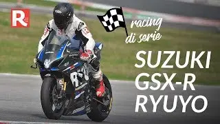 Suzuki Ryuyo in pista a Misano - La Moto Racing di serie