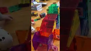 PicassoTiles PicassoToys Magnetic Tiles Ball Run Ramp Kids Activities Education Play Ideas Fun Time