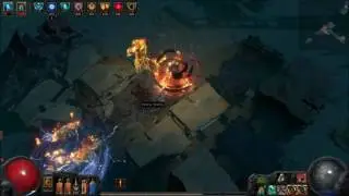 POE 2.4 Tier 12 Shipyard Map Cyclone Cast on Crit Bladefall Build