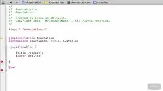 Xcode 4 iPhone SDK Tutorial - Custom MKMapView Annotation / Callout HD
