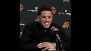 Devin Booker you want me to hit the Jevon Carter or KD? When I woke up