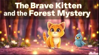Brave Kitten and the Forest Mystery | Cute Cat Adventure Story for Kids