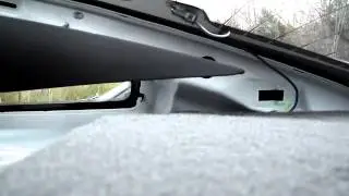 2013 Ford Mustang Rear Deck Speaker Install