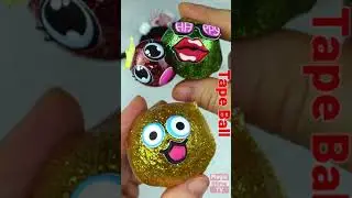 Dancing tape ball - kawaii & funny nano tape balloon shorts #magicslimetv #squishy #tiktok