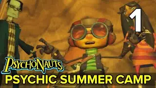 [1] Летний лагерь Psychic (Давайте поиграем в Psychonauts (ПК) с GaLm)