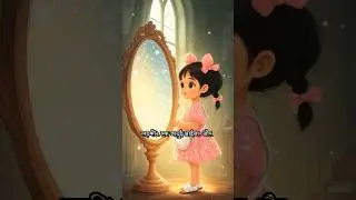 Truth speaking mirror 🪞.. #animation #cartoon