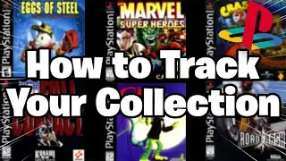 PS1 Game Collecting: How To Track Your Game Collection!