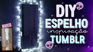 DIY TRANSFORMANDO ESPELHO VELHO EM NOVO | #VEDA 9