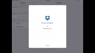 Dropbox Syncing with Scrivener for iOS