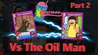 Guild battle - Slurmee Vs The Oil Man Part 2 in animation throwdown