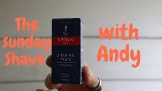 Andy's Sunday Shave with Speick men