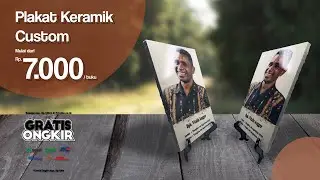 Cetak Plakat Keramik Custom | Print Plakat Keramik Custom | PRINTKU | #PLAKATKERAMIK-001
