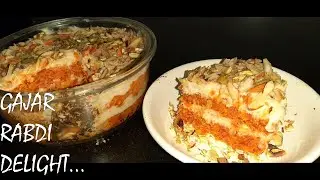 Gajar Rabdi Delight | Rich and Creamy | Unique dessert | EASY RECIPES by Rachna Khare