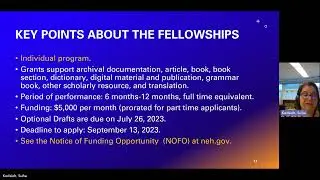Pre-recorded Webinar for DLI-DEL Fellowship (2023)