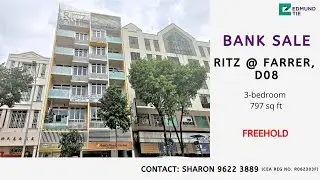 [SOLD] * BANK SALE * Ritz @ Farrer, D08 - Freehold, 3-bedroom, near MRT