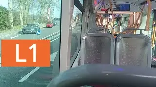 [Trajet - L1] Heuliez GX 437 Hybride moteur tector N°1661 ligne L1 entre Achiary - Saint Anne