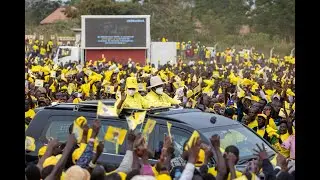 Museveni campaigns in Nakaseke district