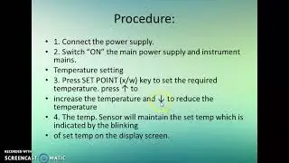 hot Air oven-PART- 1
