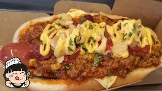 맛에 반하고, 양에 반하는 칠리 치즈 핫도그! 칠리 아웃 / Chili Cheese Hot Dog , Korean street food