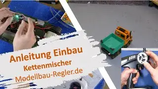 Anleitung Tutorial Kettenmischer V-Mischer Modellbau-Regler.de Einbau