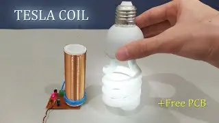 Make mini Tesla Coil [+free PCB]
