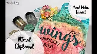 Mixed Media -  Altered Clipboard