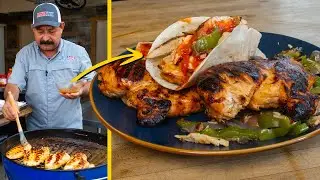 How to Grill JUICY CHICKEN FAJITAS with a Flavorful MARINADE Recipe
