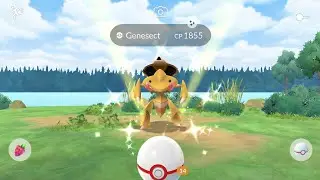 Switched accounts! Immediately encountered a Shiny Genesect in the first raid.